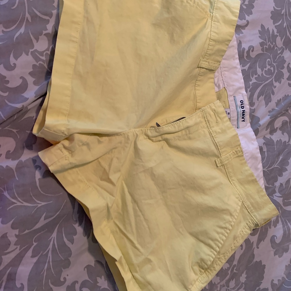 Old Navy Lemon Yellow Shorts